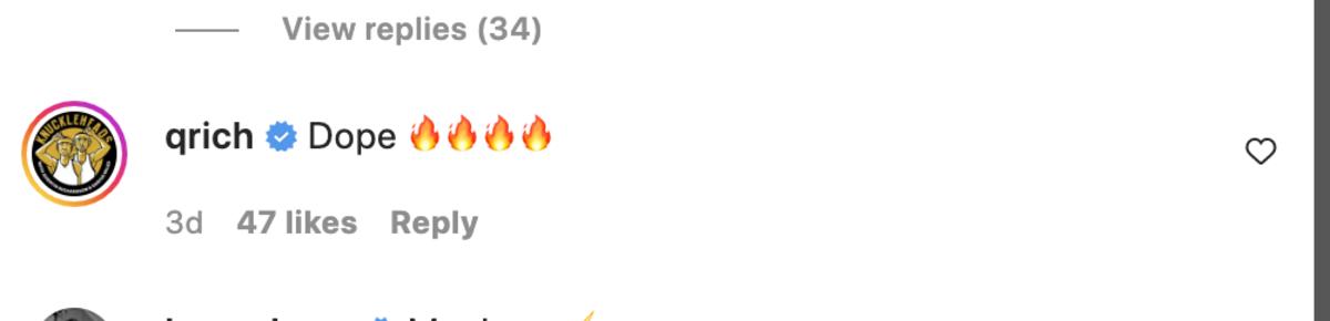 Quentin Richardson's comment on Russell Westbrook's Post 